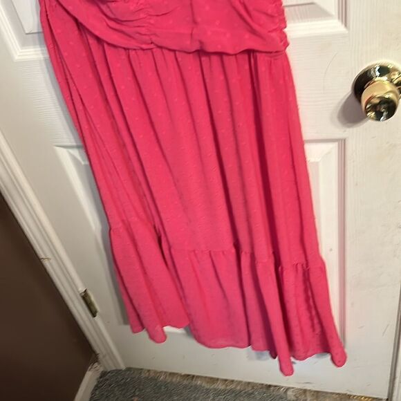 Chelsea 28 Polka Dot Dress Pink. NWOT 1x - Picture 12 of 14